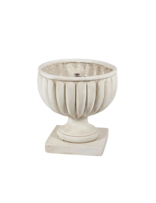 Base Coppa per Albero di Natale in Resina Effetto Cemento – EDG