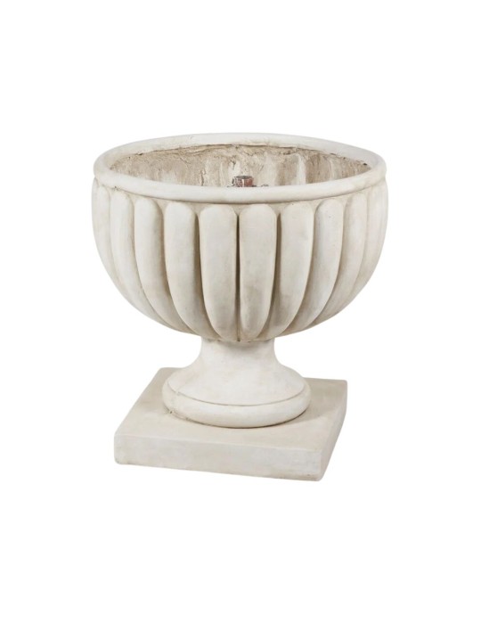 Base Coppa per Albero di Natale in Resina Effetto Cemento – EDG