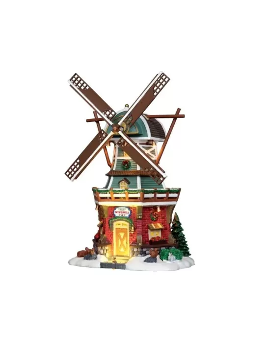 Stony Brook Windmill – Mulino a Vento Illuminato Lemax Vail Village