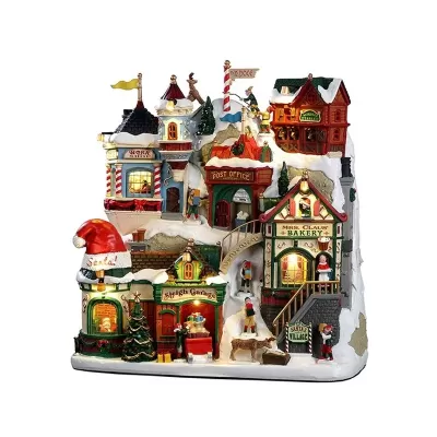 Lemax Santa's Village - Edificio Natalizio Illuminato in...