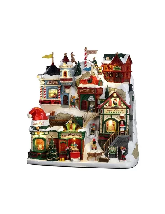 Lemax Santa's Village - Edificio Natalizio Illuminato in Resina - Cod. 25925