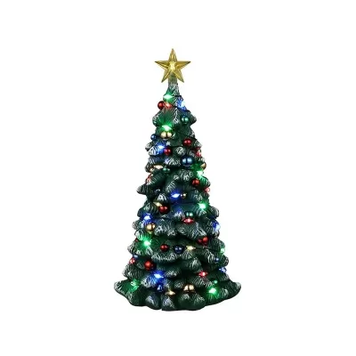 SNOWY CHRISTMAS TREE, B/O (4.5V)