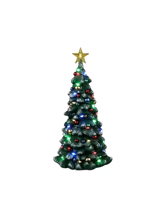 SNOWY CHRISTMAS TREE, B/O (4.5V)