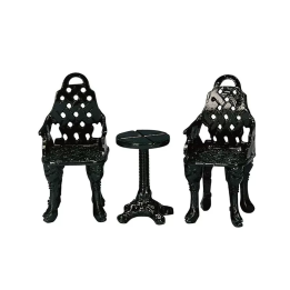 Lemax Patio Group 34898 set di 3 accessori in metallo