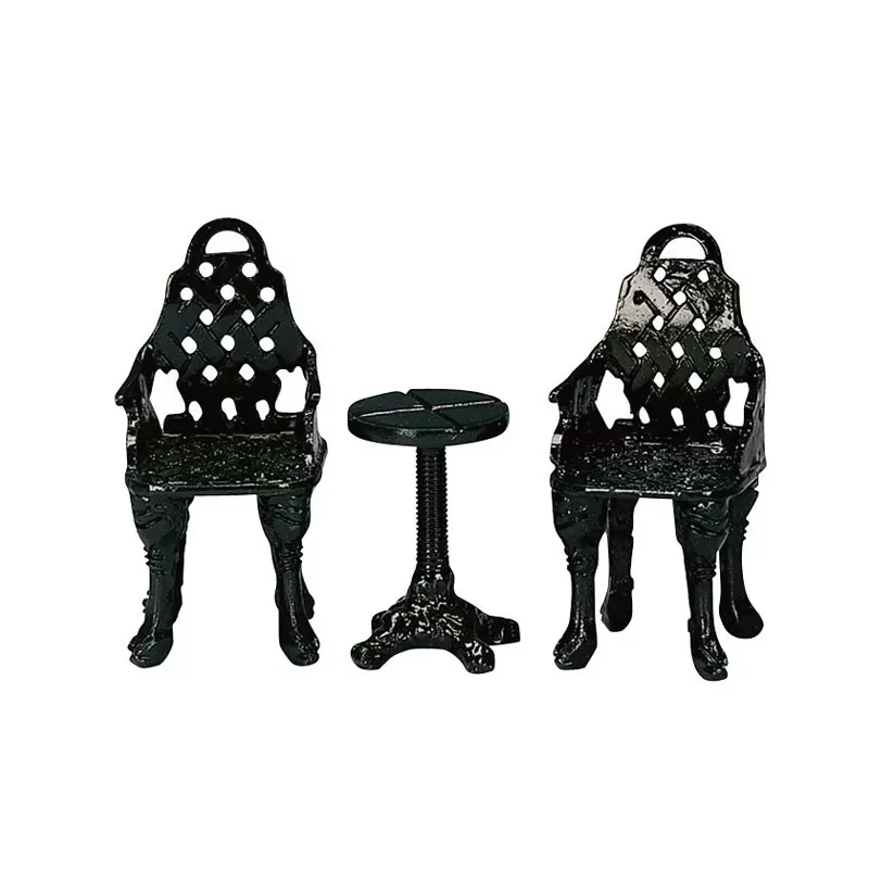 Lemax Patio Group - Set di 3 Accessori in Metallo - Cod. 34898