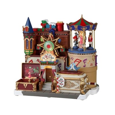 Lemax The Merry Music Box - Carillon Animato con Musica e...