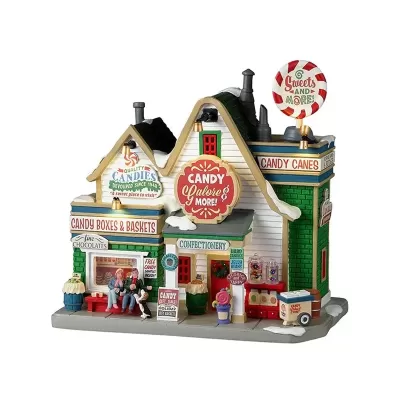Lemax Candy Galore & More - Edificio Illuminato in Resina...