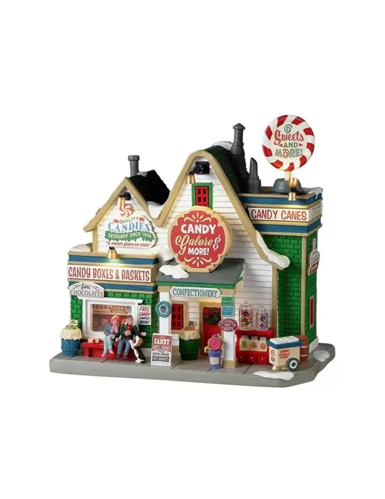 Lemax Candy Galore & More - Edificio Illuminato in Resina - Cod. 35074