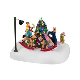 Lemax Rockin' Around The Christmas Tree 44321 scena musicale