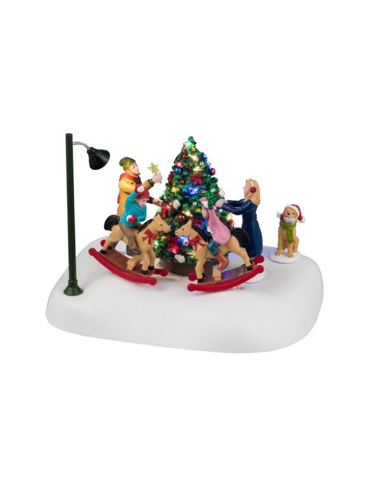 Lemax Rockin' Around The Christmas Tree - Scena Natalizia Musicale - Cod. 44321