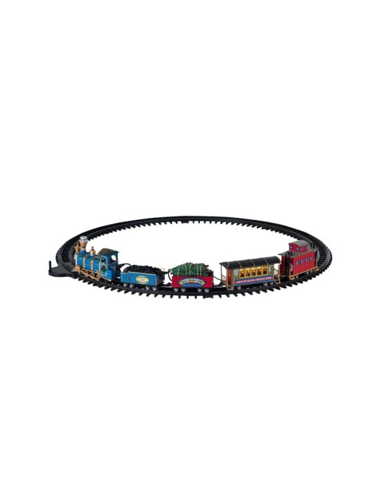 Caddington Regional Railroad Lemax 44330 – Treno in Miniatura con Luci, Musica e Movimento