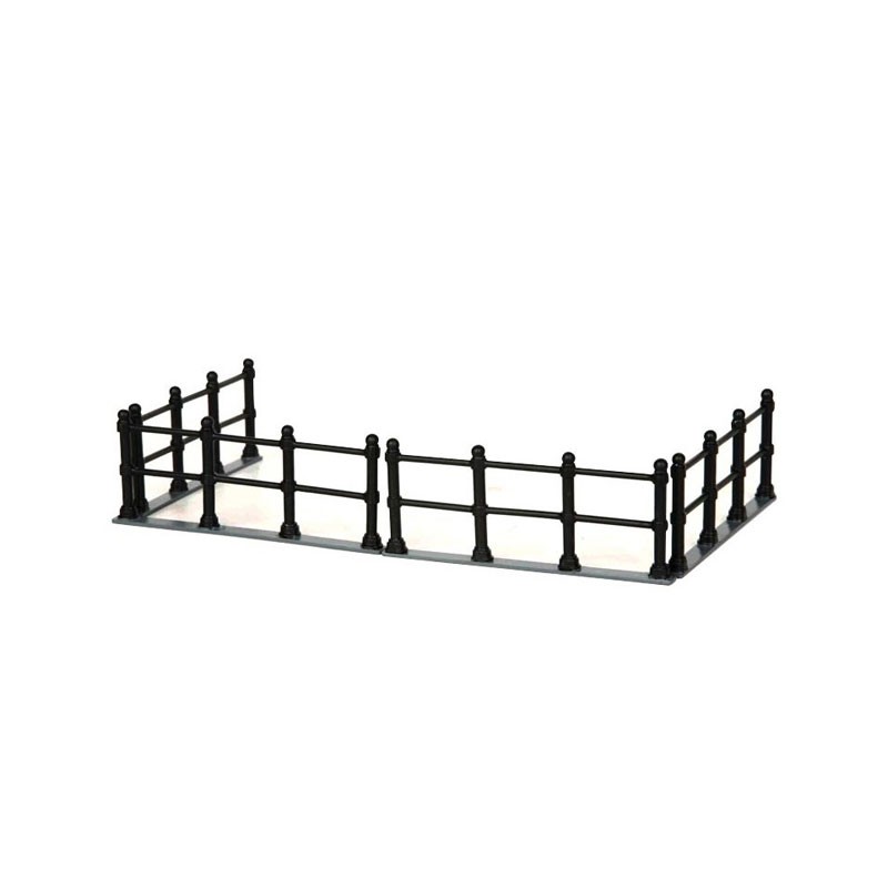Lemax Canal Fence - Set di 4 Recinzioni per Canali in Miniatura - Cod. 44789