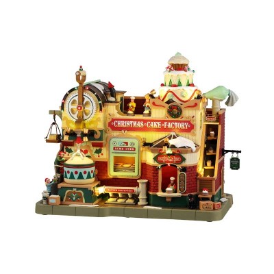 Lemax Christmas Cake Factory - Edificio in Movimento con...
