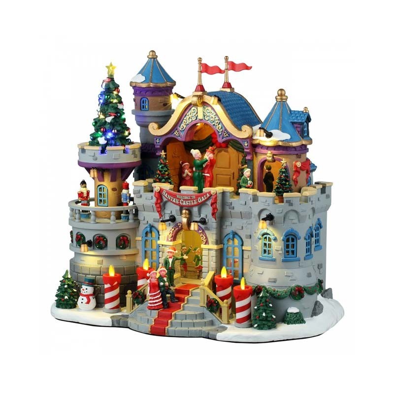 Lemax Santa's Castle Gala - Edificio in Movimento e Luci - Cod. 45270