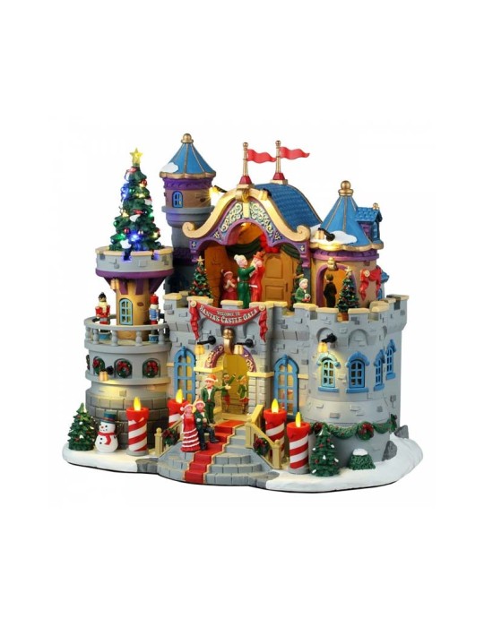 Lemax Santa's Castle Gala - Edificio in Movimento e Luci - Cod. 45270
