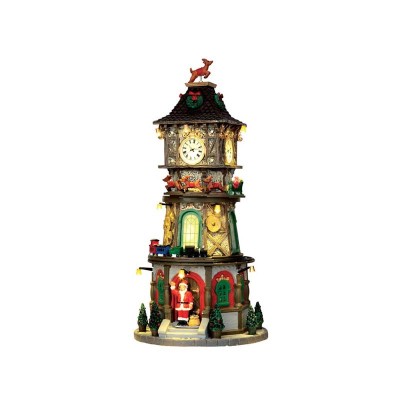 Christmas Clock Tower Lemax - Torre dell'Orologio Animata...