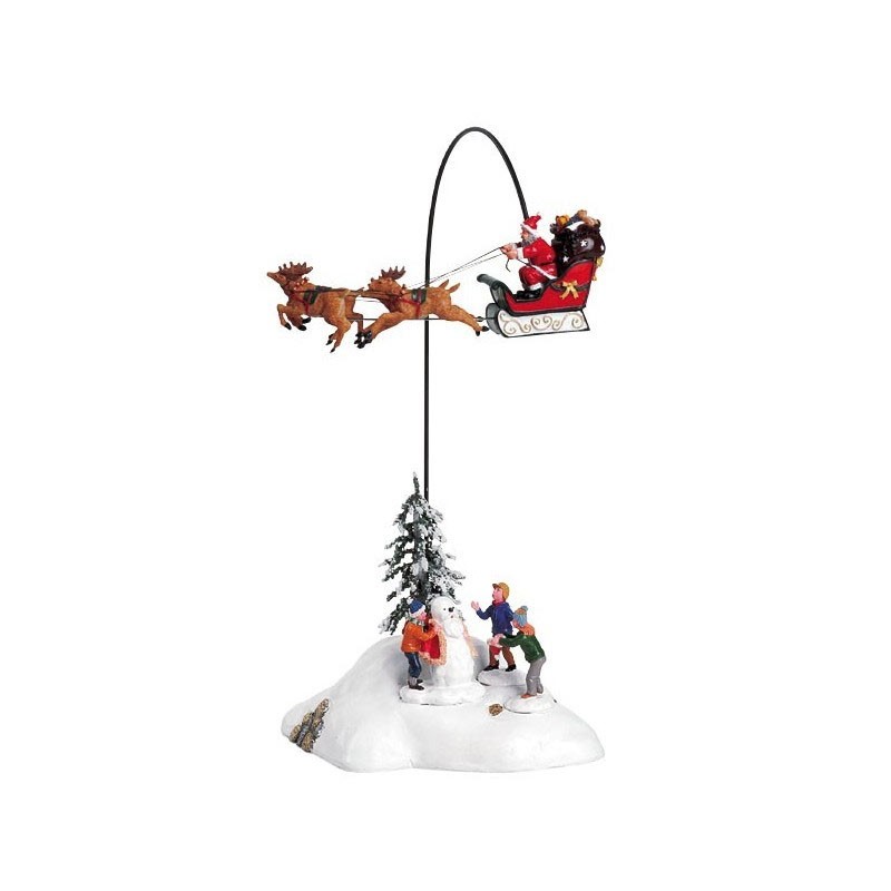 Santa Claus Is Coming To Town Lemax – Decorazione Natalizia in Movimento