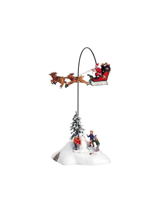 Santa Claus Is Coming To Town Lemax – Decorazione Natalizia in Movimento