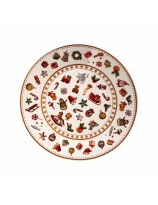 TAVOLA 18 PZ CHICCHI E BALOCCHI BIANCO