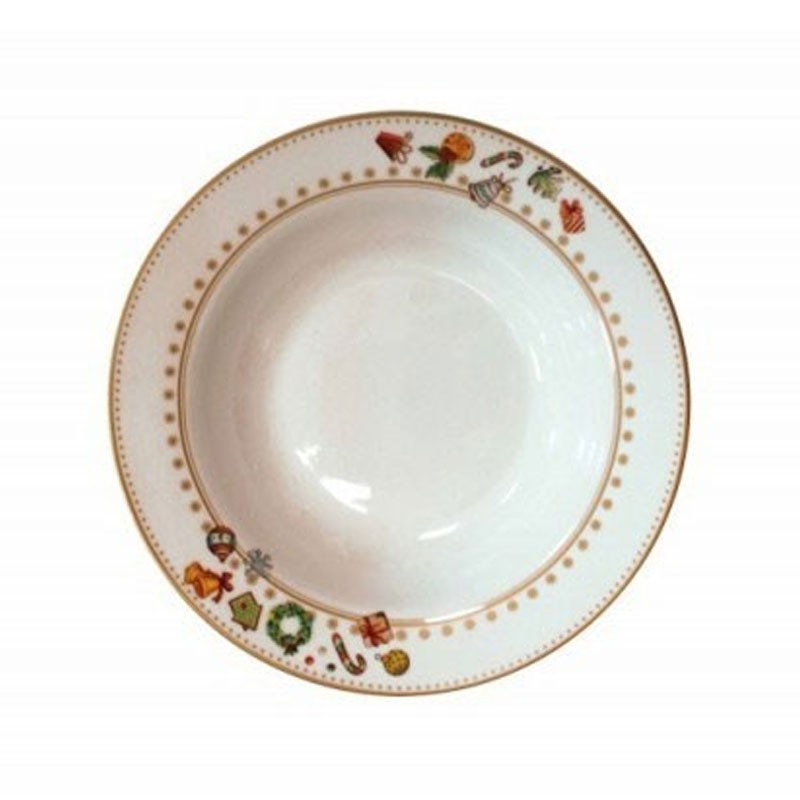 TAVOLA 18 PZ CHICCHI E BALOCCHI BIANCO