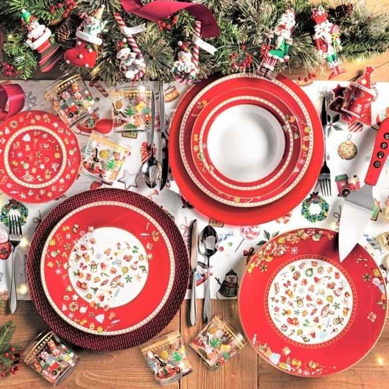 Servizio Tavola 18 Pezzi Chicchi e Balocchi...