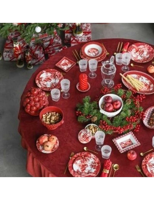 SET 6 PIATTI FRUTTA DIAM 21 - LE ROUGE 