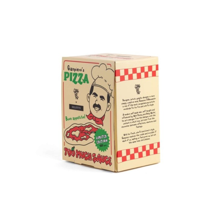 Seletti Too Much Sauce scultura alta 22,5 cm