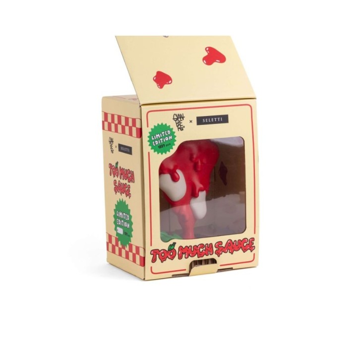 Seletti Too Much Sauce scultura alta 22,5 cm