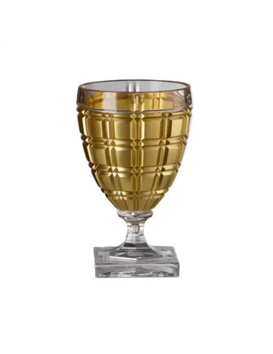 SET 6 CALICI WINSTON VINO ORO