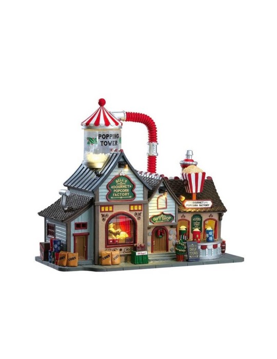 Lemax Bell's Gourmet Popcorn Factory - Edificio in Movimento in Porcellana - Cod. 75188