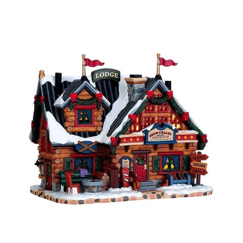 Lemax Apres-Ski Lodge - Edificio Illuminato in Porcellana Collezione Vail Village - Cod. 75201