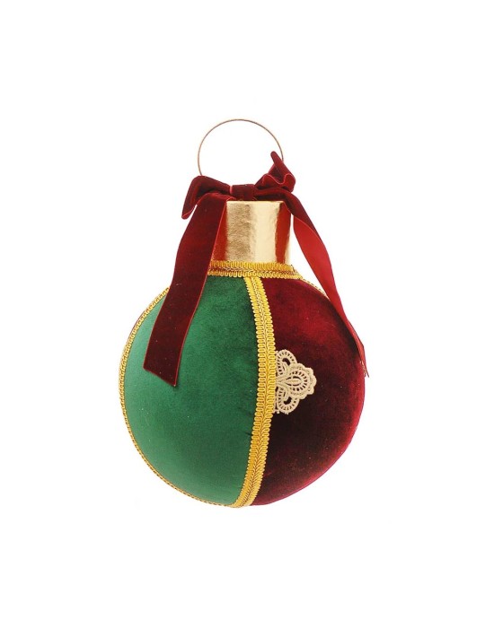 PALLA BURGUNDY VERDE 30CM