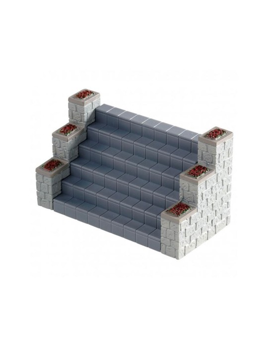 Staircase Set of 3 Lemax 84387 – Set di 3 Scale Decorative in Miniatura