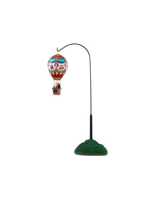 Lemax Holiday Cheer Hot Air Balloon - Scena Natalizia Illuminata - Cod. 84389