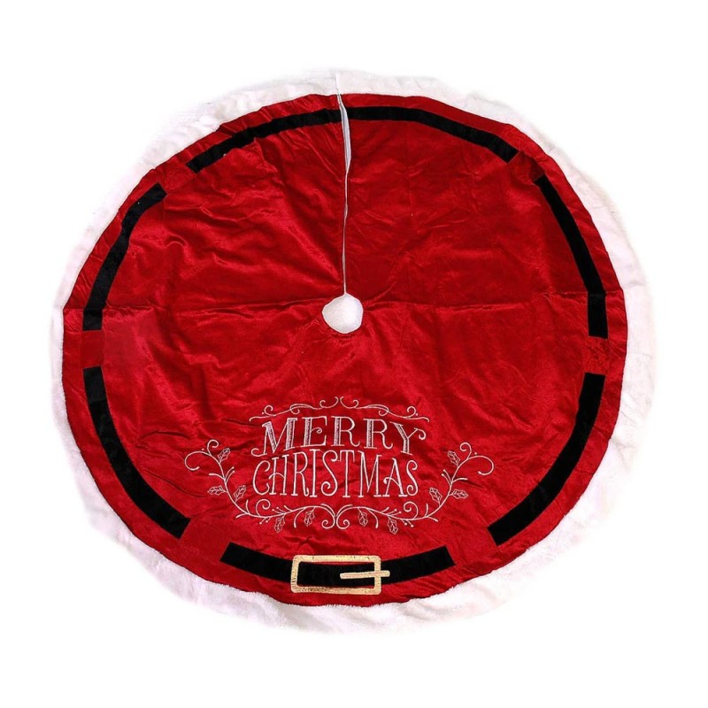 TAPPETINO COPRIBASE MERRY CHRISTMAS 120CM  