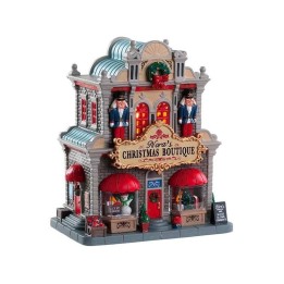 Lemax Nora's Christmas Boutique 85344 edificio illuminato