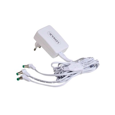 Lemax Alimentatore 4.5V a 3 Uscite Bianco - Cavo Fisso...