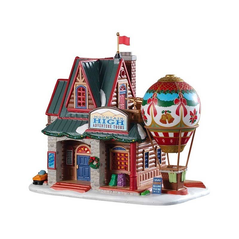 Lemax Merry Christmas Market - Facciata Edificio Illuminato - Cod. 95471