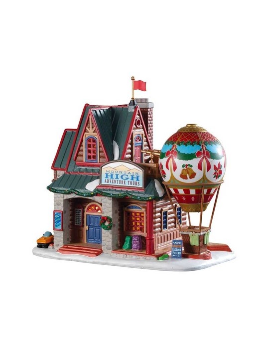 Lemax Merry Christmas Market - Facciata Edificio Illuminato - Cod. 95471