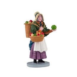 Lemax Vegetable Vendor 42317 personaggio