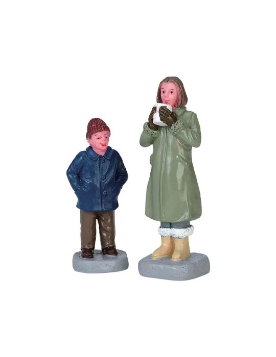 Posso averne un po’ anche io? – Set di 2 personaggi – Collezione General – Lemax