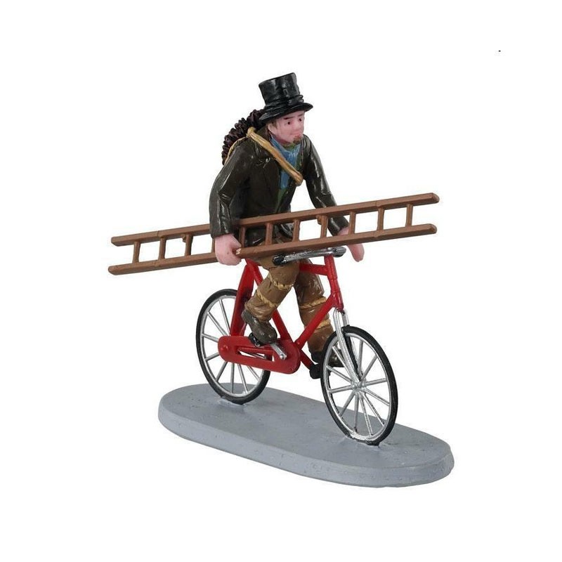 Lemax Travelling Chimney Sweep 12035 – Statuina in Resina Collezione Caddington Village