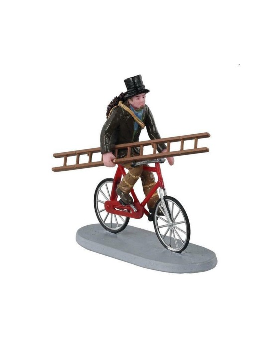 Lemax Travelling Chimney Sweep 12035 – Statuina in Resina Collezione Caddington Village