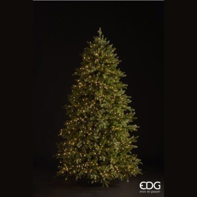 Albero di Natale Pino Cristallo H 180 cm con 1.500... 2
