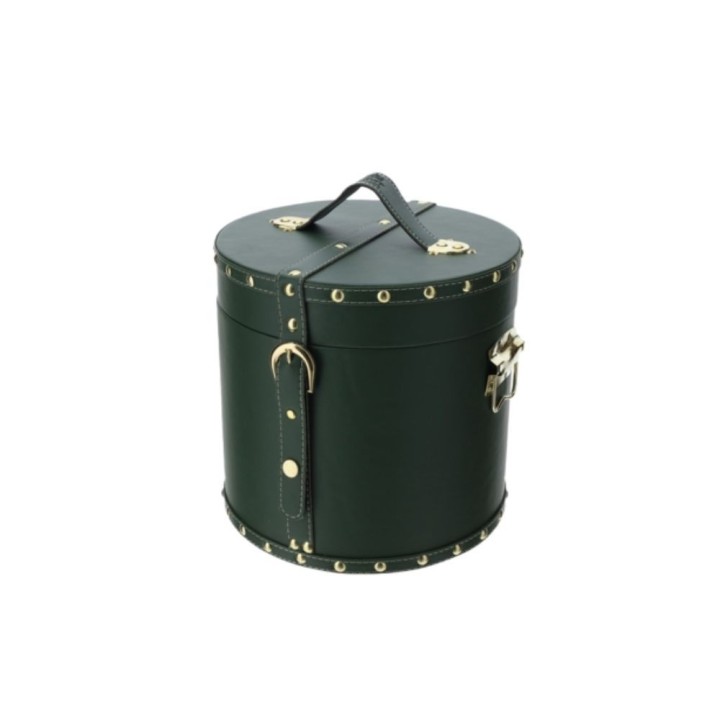 Hervit Creations Cappelliera MDF ed ecopelle Ø 27 cm