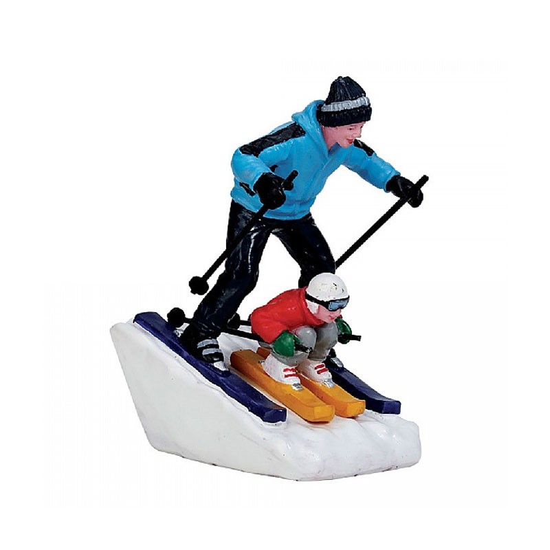 ARRIVANDO – Lemax Vail Village – Personaggio in poliresina