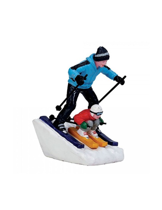 ARRIVANDO – Lemax Vail Village – Personaggio in poliresina