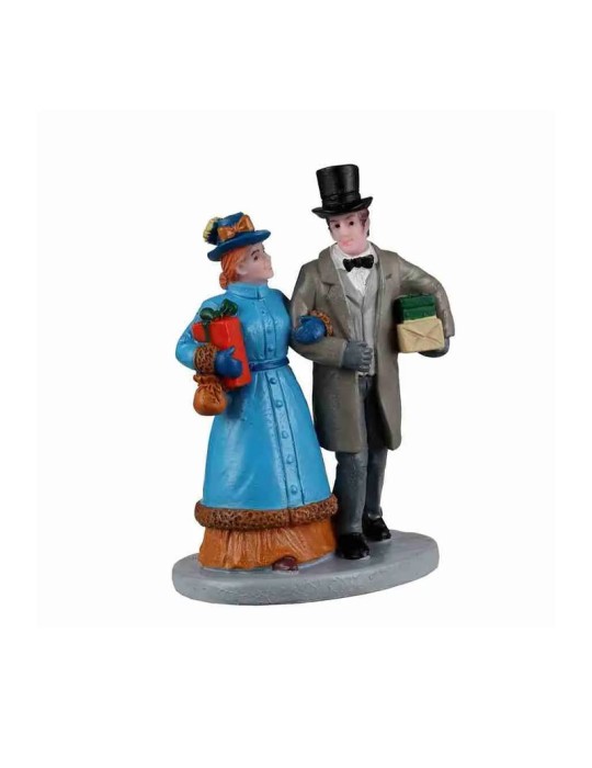 Lemax Christmas Shopping Date - Statuina Natalizia Cod. 22144