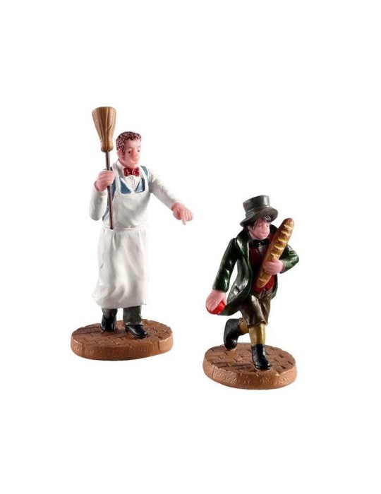 Lemax Artful Dodger 02947 – Set di 2 Statuine in Resina Collezione General