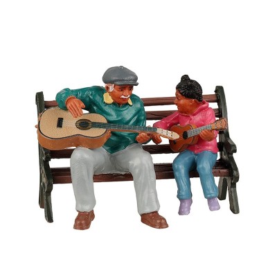 Lemax The Music Lesson - Set Personaggi Lezione di Musica...